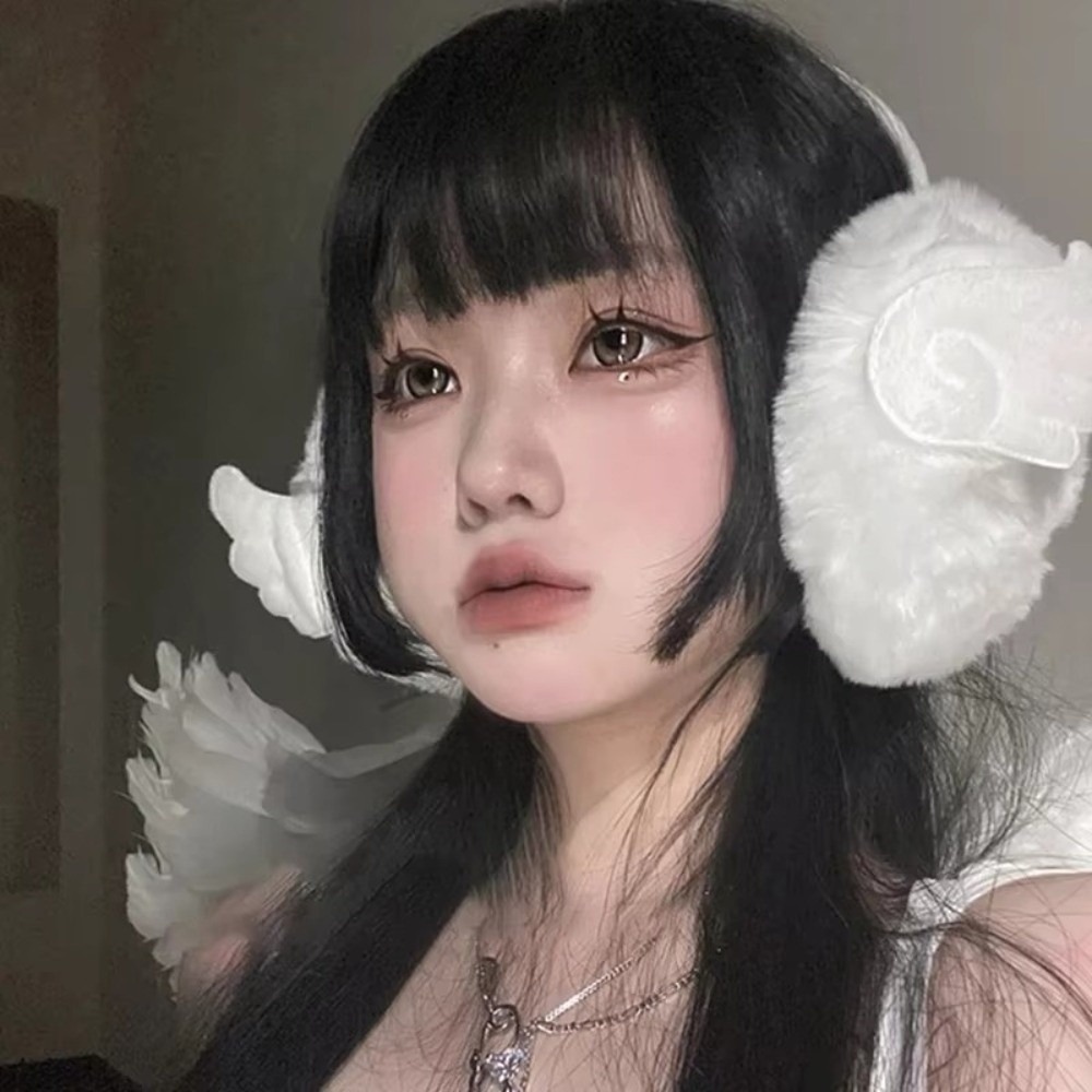 Earmuffs Foldable - Harajuku-stijl warme oorwarmers, opvouwbaar, koudebestendig, met