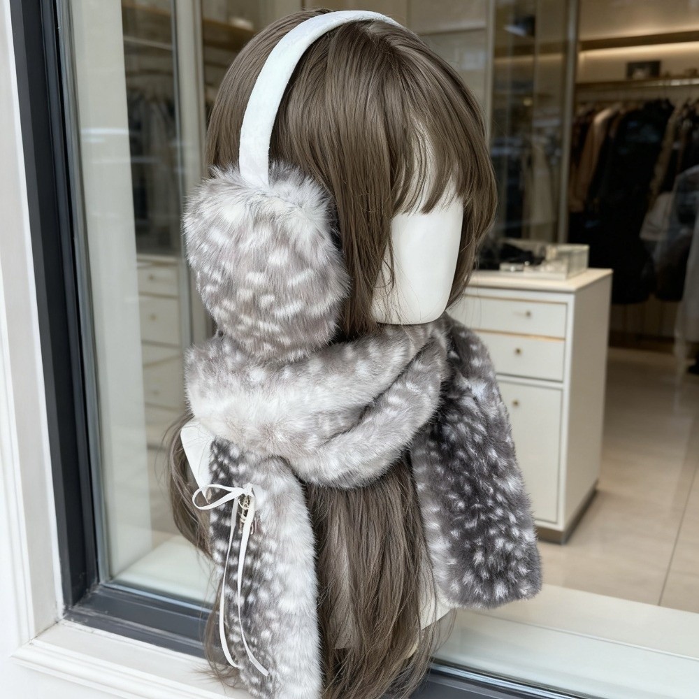 Leuke sjaal met hertenprint, w - Earmuffs Foldable recensie en prijs