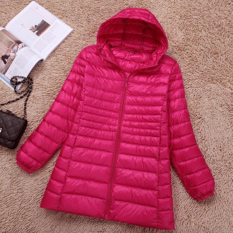 Plus Size 5XL 6XL 7XL Dames Pu - Down Jacket Packable recensie en prijs