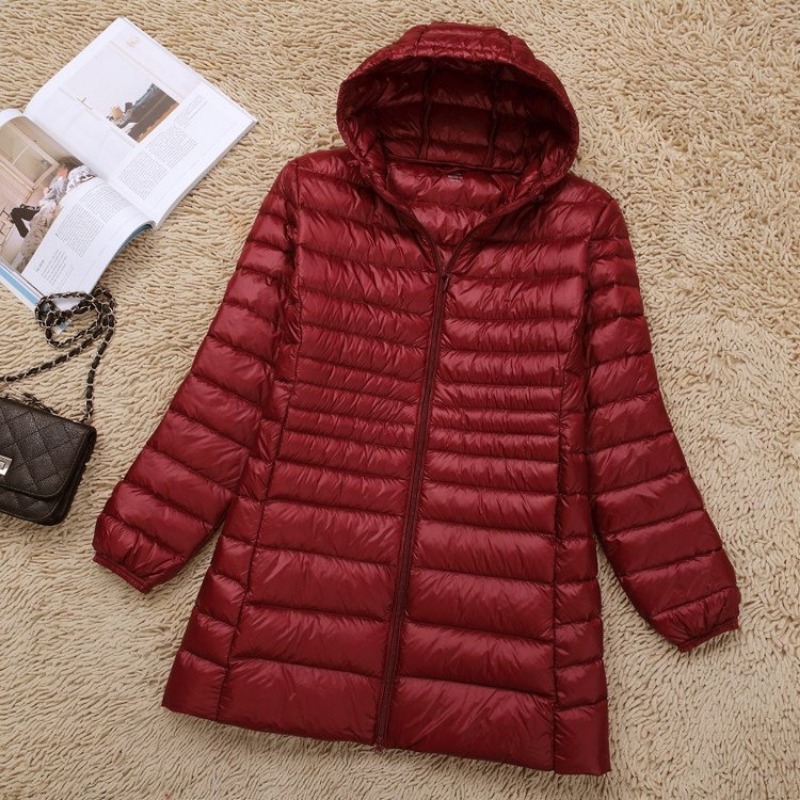 Plus Size 5XL 6XL 7XL Dames Pu - Down Jacket Packable recensie en prijs