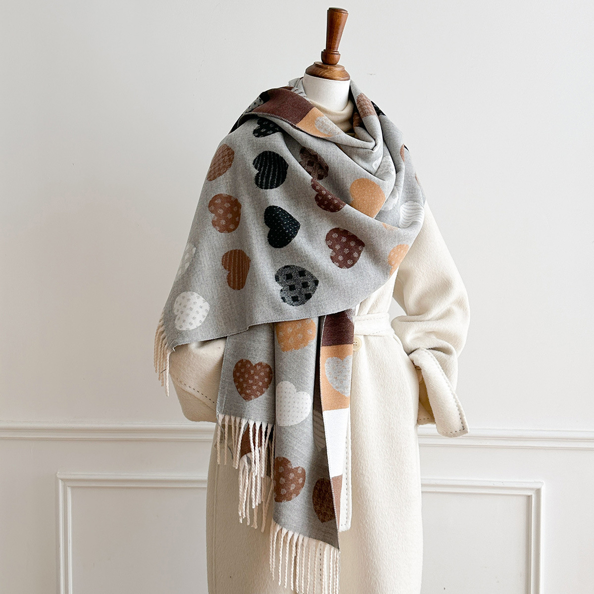 Dames imitatie kasjmier sjaal  - Cashmere Pashmina Wrap recensie en prijs