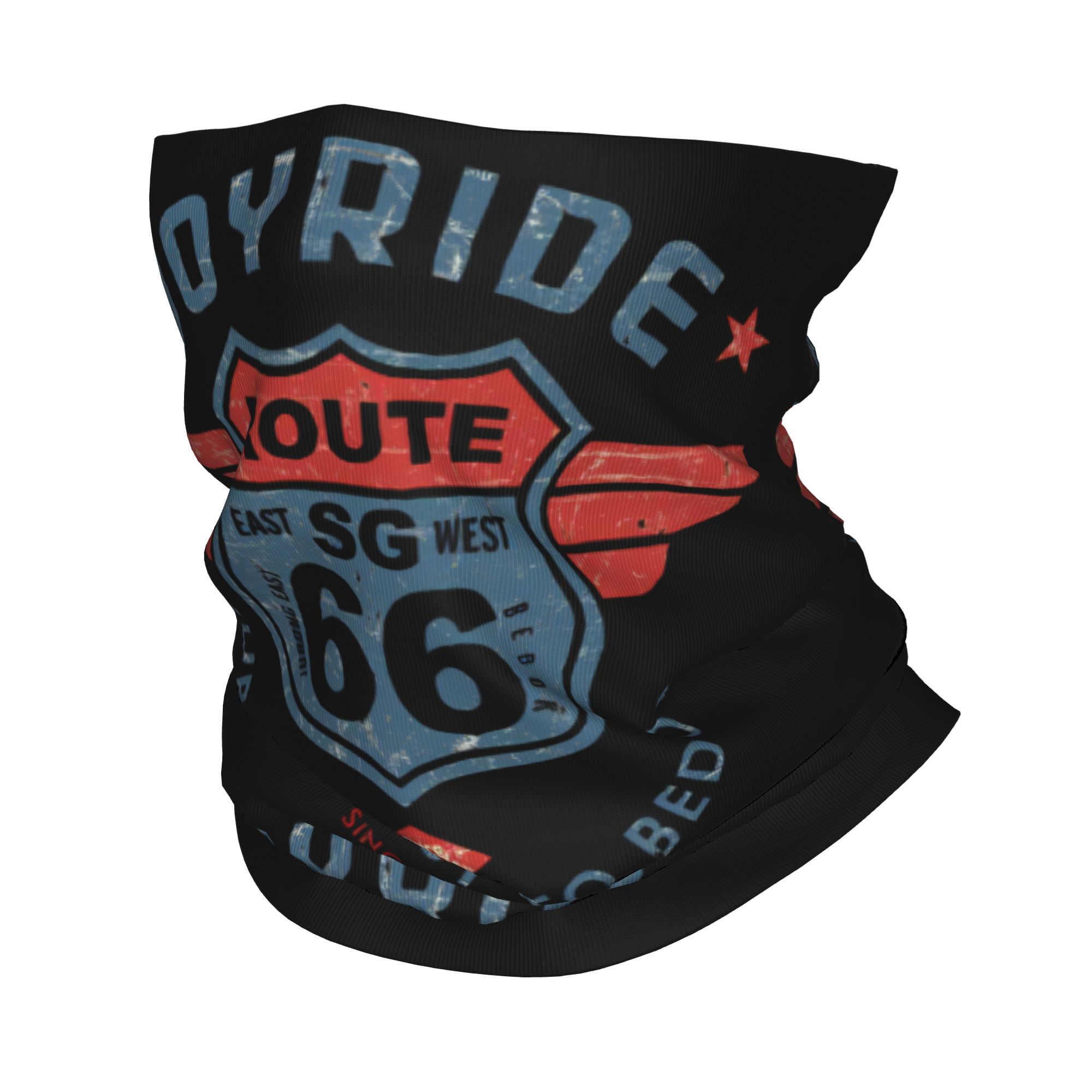 Motorfietsroute 66 nekbescherm - Neck Gaiter Fleece recensie en prijs