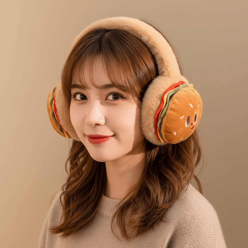 Warme zachte hamburger oorwarm - Earmuffs Foldable recensie en prijs