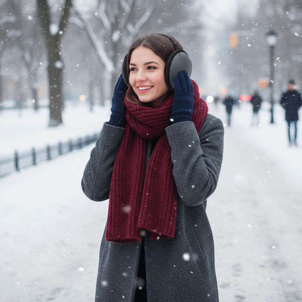 Modieuze oorbeschermende winte - Earmuffs Foldable recensie en prijs